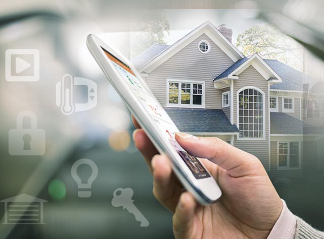 connected smart home security