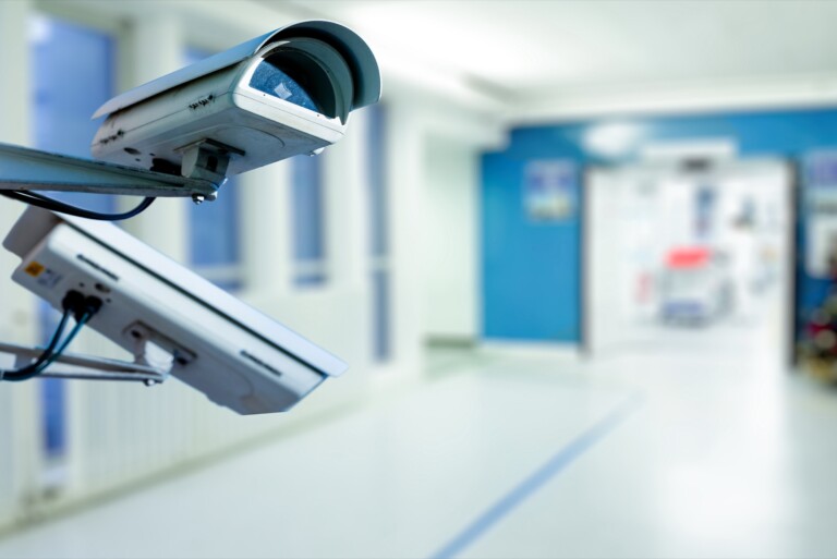 Cameras in a hospital