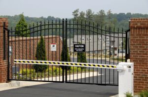 Gated community with a virtual gate guard