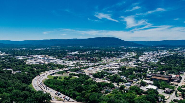 Overlooking Chattanooga Tennessee
